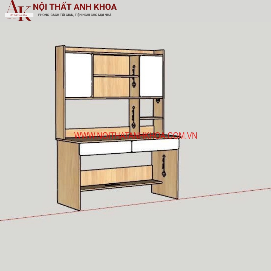 Bàn Học Sinh Cho Bé Cấp 2 Gỗ Công Nghiệp