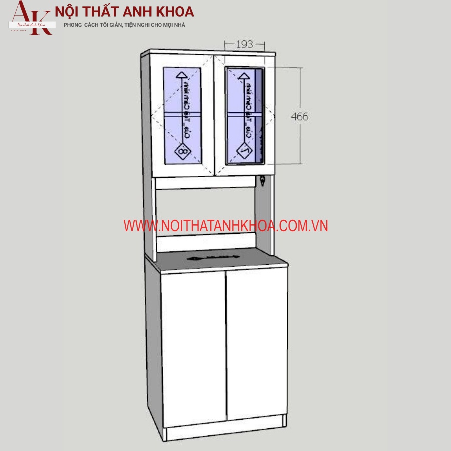 Kệ Để Chén Bát Trong Bếp Gỗ Công Nghiệp Đa Dạng Mẫu Mã