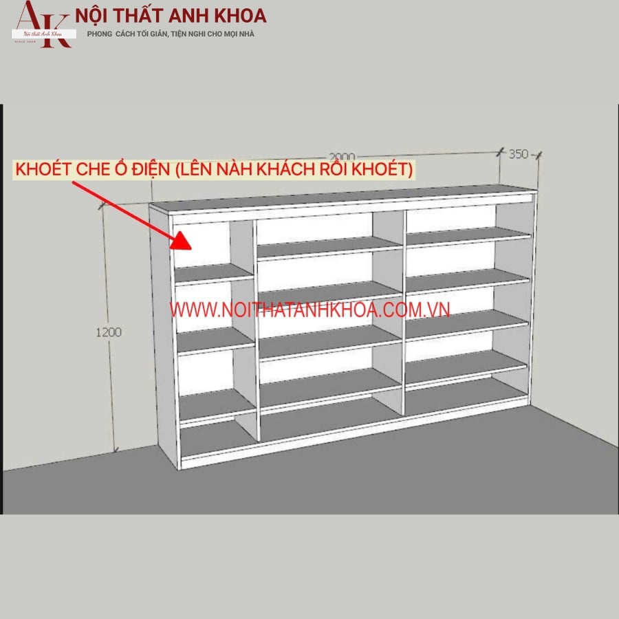 Tủ Giày Hiện Đại Gỗ Công Nghiệp Bền Chắc