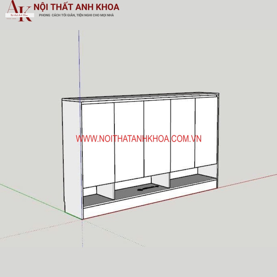 Tủ Giày Hiện Đại Gỗ Công Nghiệp Bền Chắc