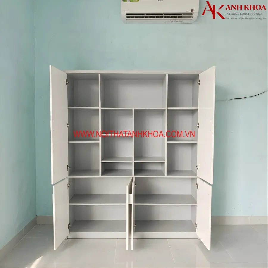 Mẫu Tủ Đựng Hồ Sơ Nhiều Ngăn Gỗ MDF Giá Rẻ