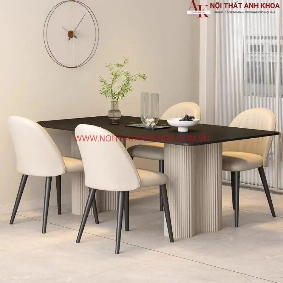 Bộ Bàn Ăn 4 Ghế Đẹp Sang Trọng