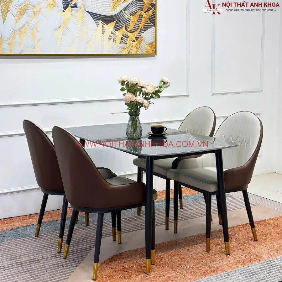 Bộ Bàn Ăn 4 Người Hiện Đại Giá Rẻ