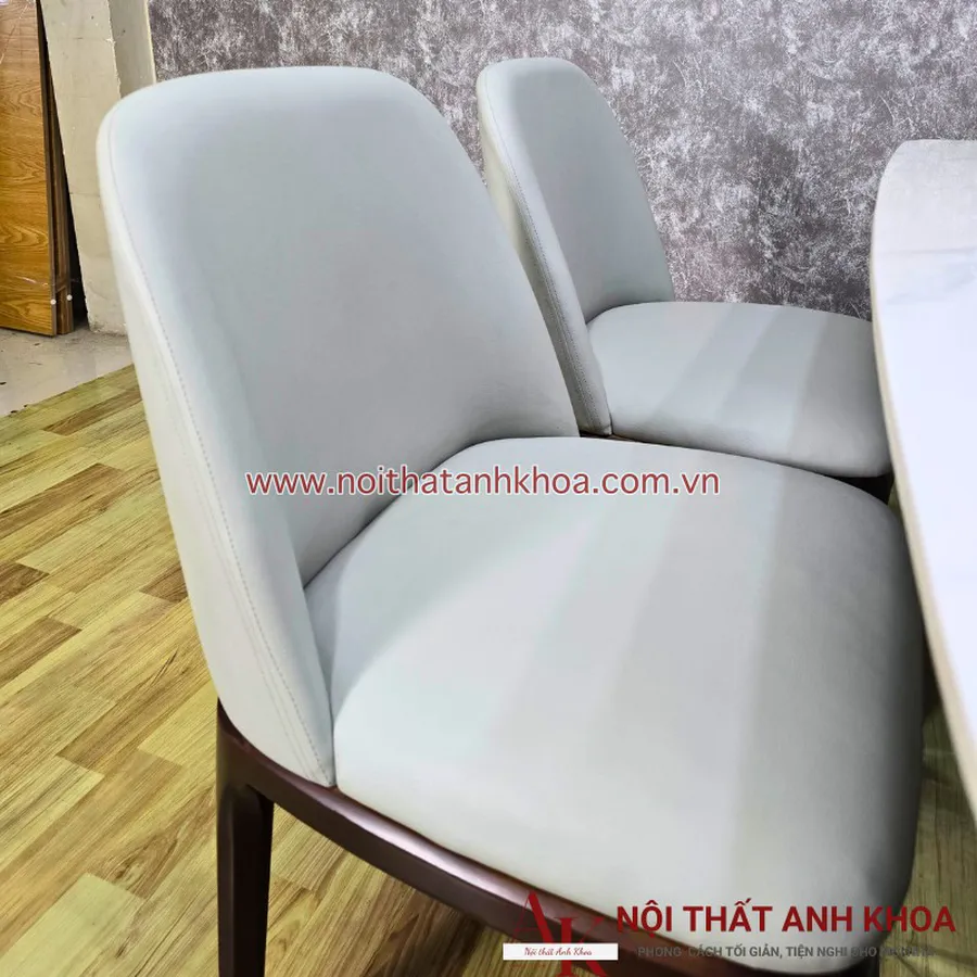 Bộ Bàn Ăn 6 Ghế Mặt Đá Đẹp Hiện Đại