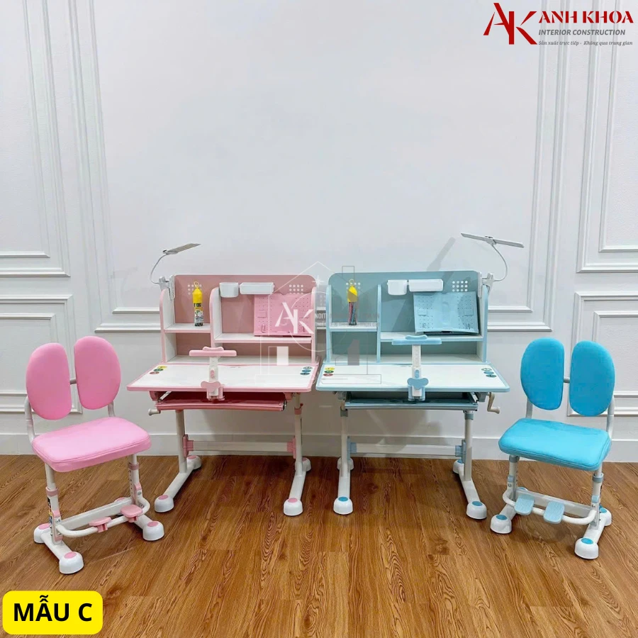 Bộ Bàn Ghế Học Sinh Thông Minh Chống Gù Cao Cấp