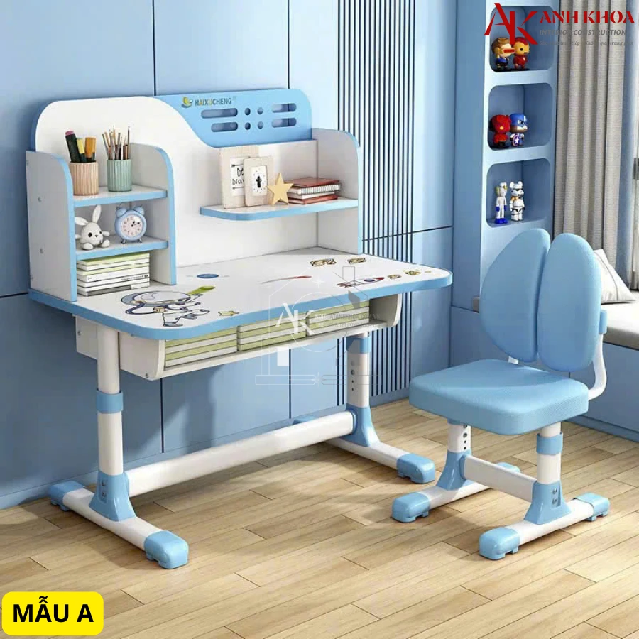 Bộ Bàn Ghế Học Sinh Thông Minh Chống Gù Cao Cấp
