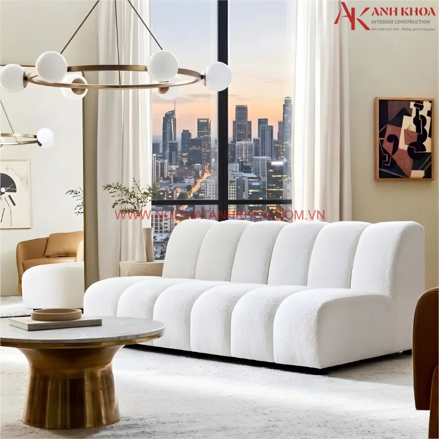 Bộ Bàn Ghế Sofa Phòng Khách Đẹp Cao Cấp