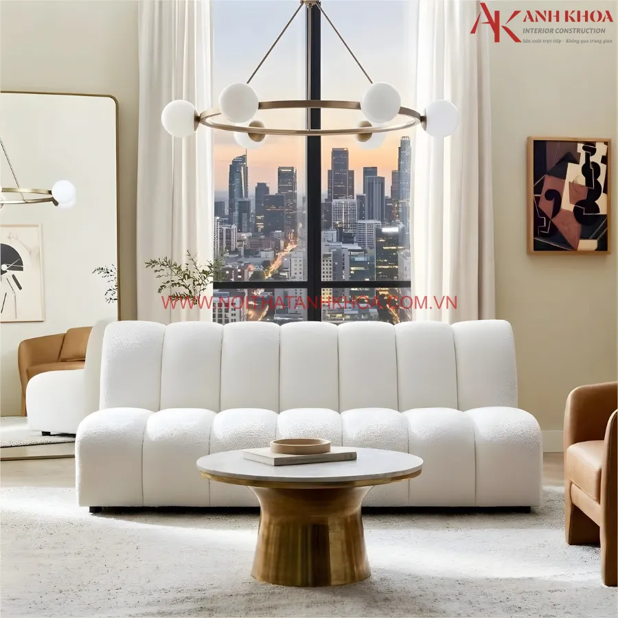 Bộ Bàn Ghế Sofa Phòng Khách Đẹp Cao Cấp