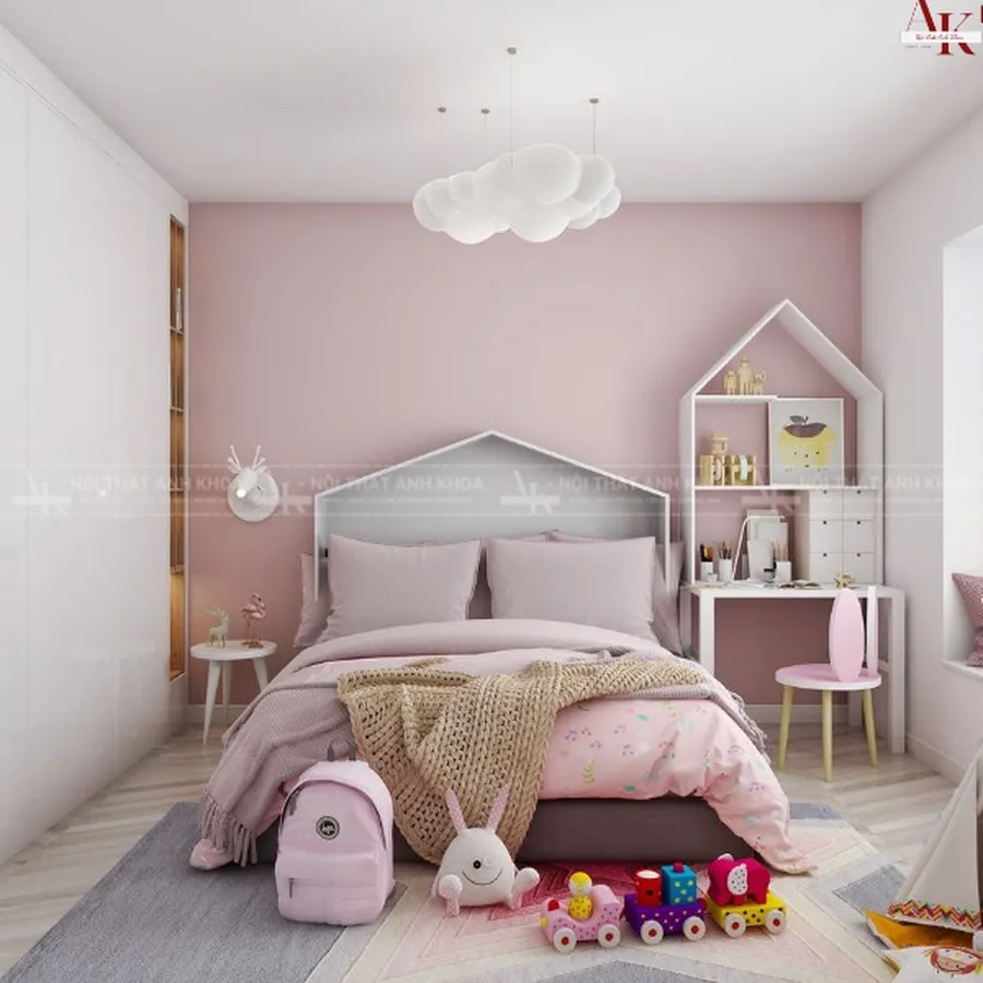 Bộ Combo Phòng Ngủ Trẻ Em Hiện Đại Cao Cấp