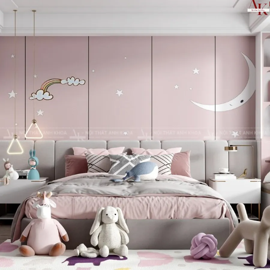 Bộ Combo Phòng Ngủ Trẻ Em Hiện Đại Cao Cấp