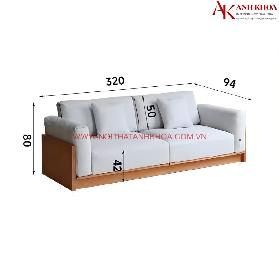 Bộ Ghế Sofa Gỗ Giá Rẻ Mẫu Mã Đẹp