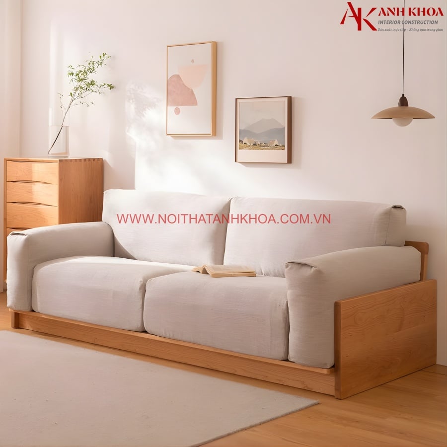 Bộ Ghế Sofa Gỗ Giá Rẻ Mẫu Mã Đẹp