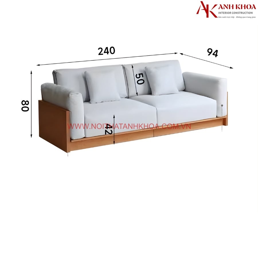 Bộ Ghế Sofa Gỗ Giá Rẻ Mẫu Mã Đẹp