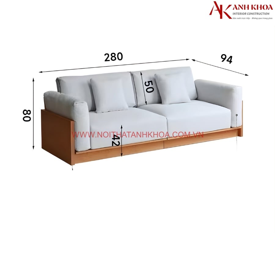 Bộ Ghế Sofa Gỗ Giá Rẻ Mẫu Mã Đẹp