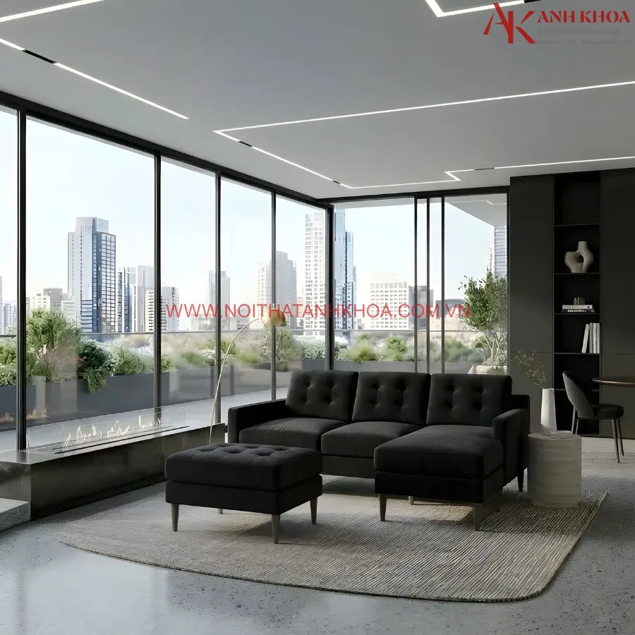 Bộ Ghế Sofa Văn Phòng Đẹp Hiện Đại