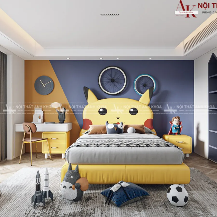 Bộ Phòng Ngủ Cho Bé Trai 10 Tuổi Đẹp Cao Cấp