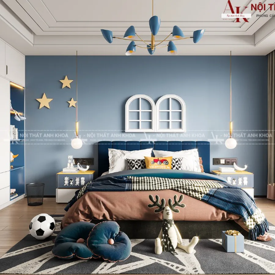 Bộ Phòng Ngủ Cho Bé Trai 10 Tuổi Đẹp Cao Cấp