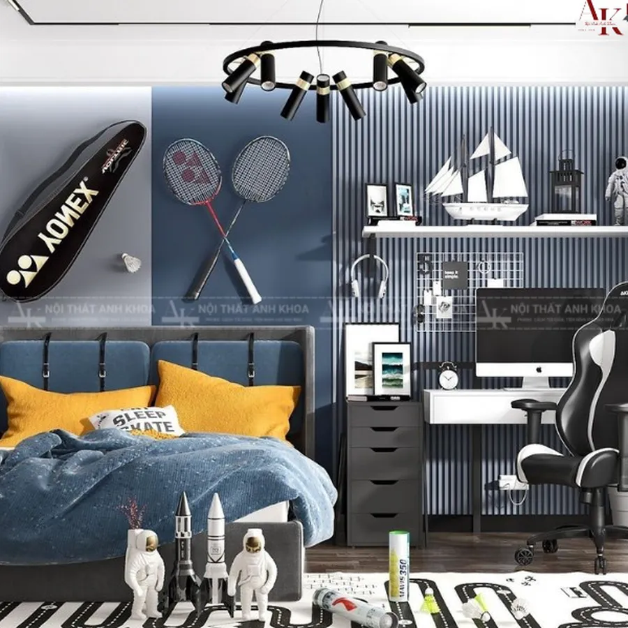 Bộ Phòng Ngủ Cho Bé Trai Hiện Đại Giá Tốt