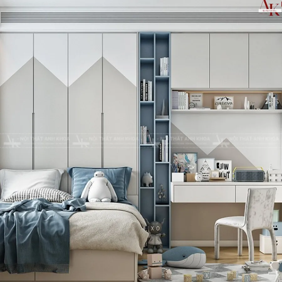 Bộ Phòng Ngủ Cho Bé Trai Phong Cách Cao Cấp