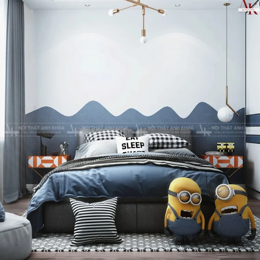 Bộ Phòng Ngủ Cho Bé Trai Phong Cách Cao Cấp