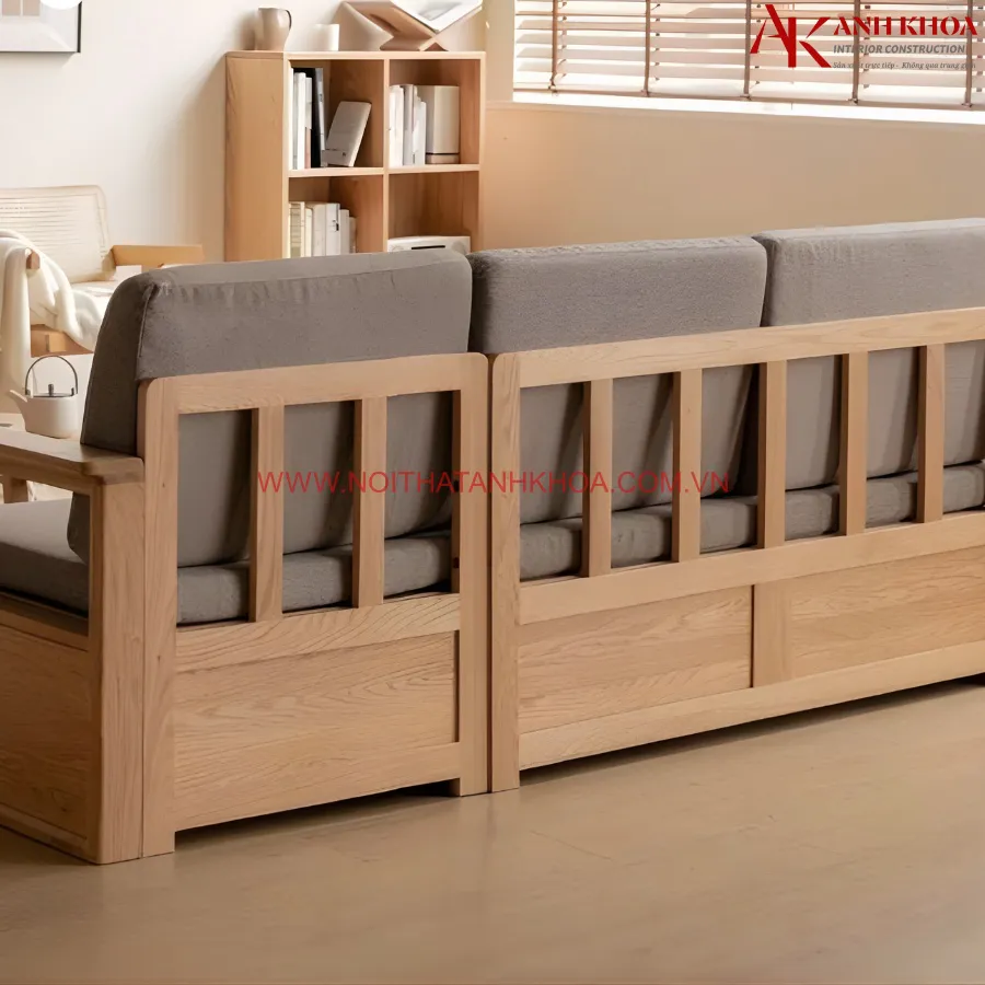 Ghế Sofa Gỗ Sồi Cao Cấp Giá Tốt