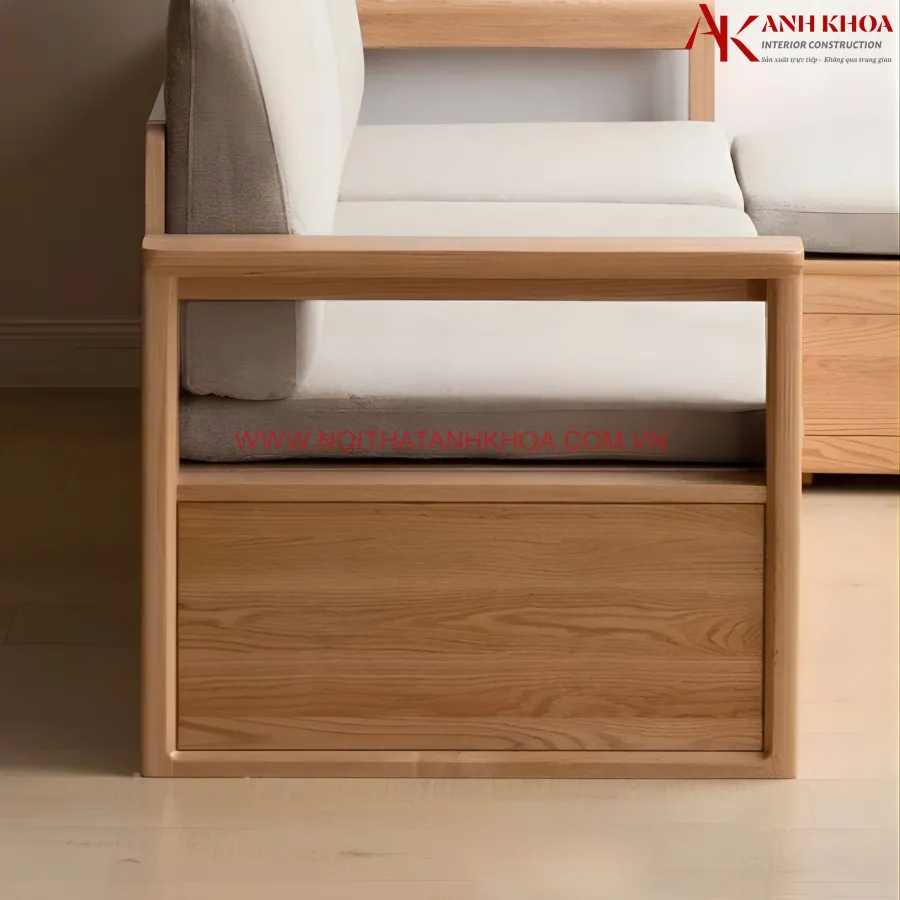 Ghế Sofa Gỗ Sồi Cao Cấp Giá Tốt