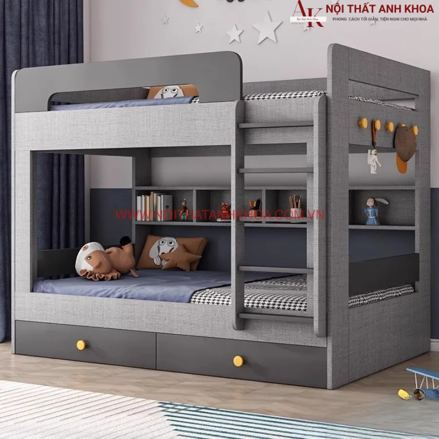 Giường 2 Tầng Cho Bé Trai Đẹp Cao Cấp