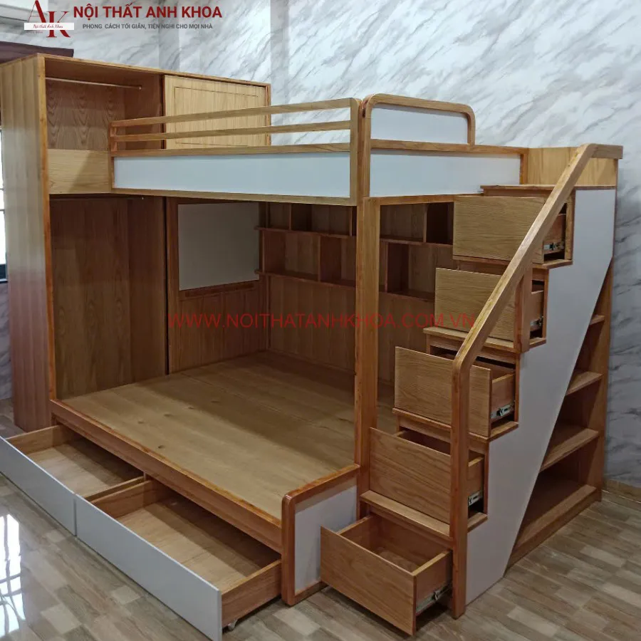 Giường 2 Tầng Thông Minh Cho Bé Giá Rẻ