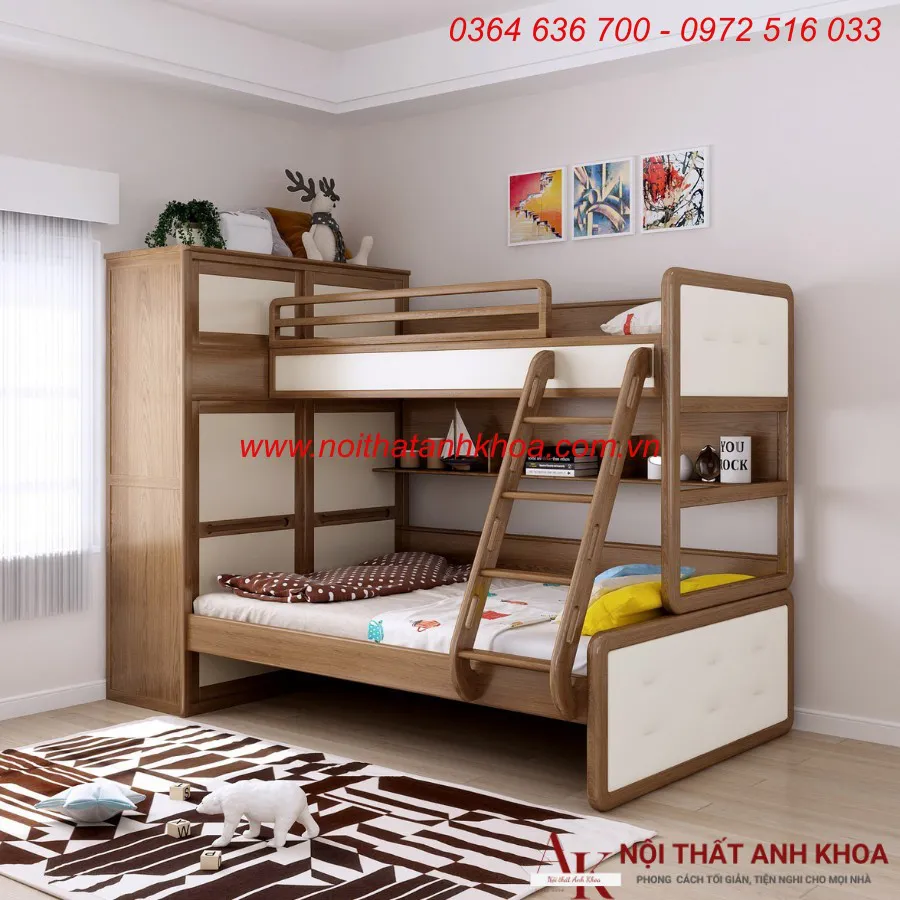 Giường 2 Tầng Thông Minh Cho Bé Giá Rẻ