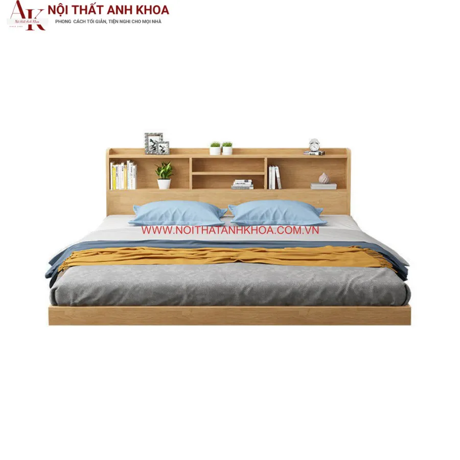 Giường Ngủ Bệt Tatami Gỗ Công Nghiệp