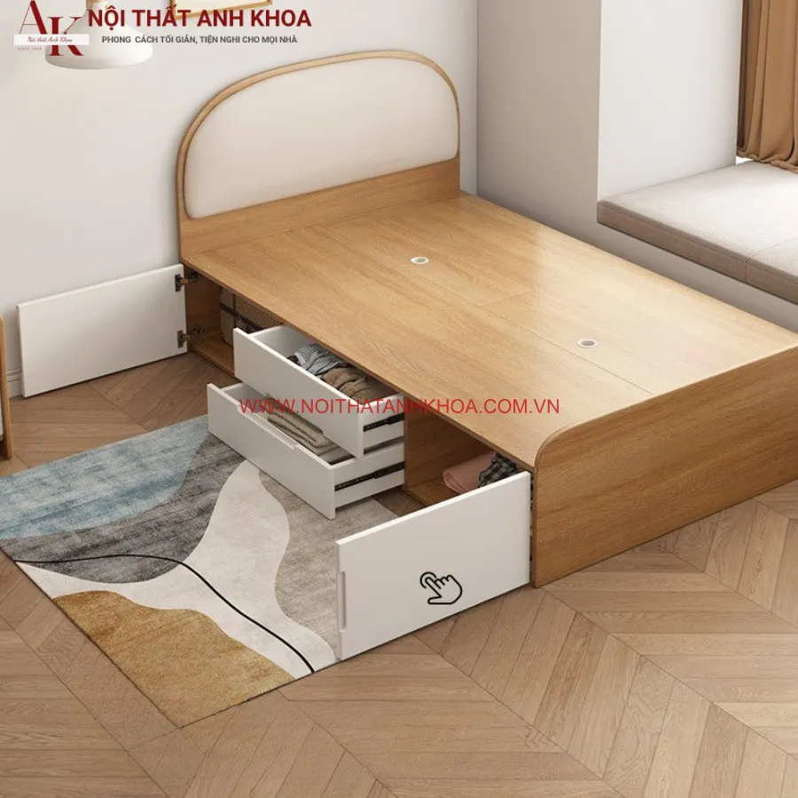 Giường Ngủ Đẹp Thiết Kế Thông Minh Tiện Lợi