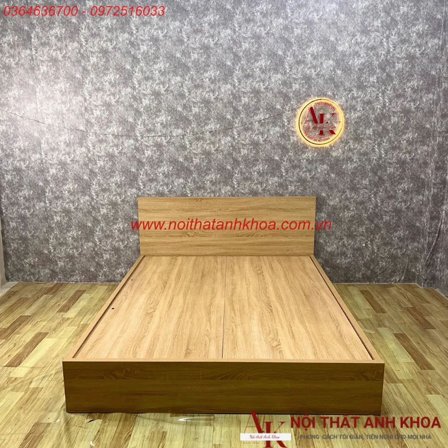Giường Ngủ Gỗ Công Nghiệp Có Ngăn Kéo Tiện Nghi Giá Tốt