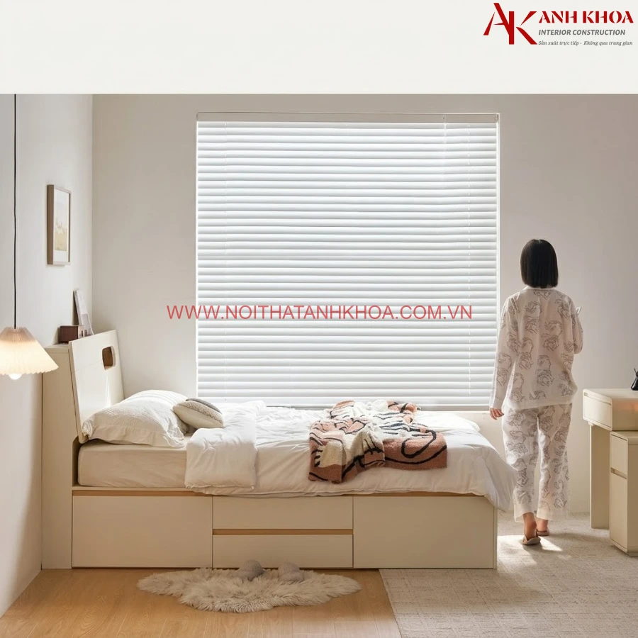 Giường Ngủ Gỗ Công Nghiệp Hiện Đại Đơn Giản Giá Tốt