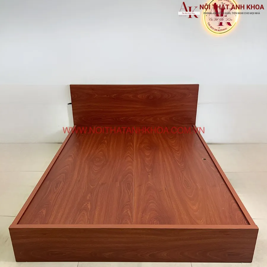 Giường Ngủ Gỗ Công Nghiệp Kèm 2 Ngăn Kéo