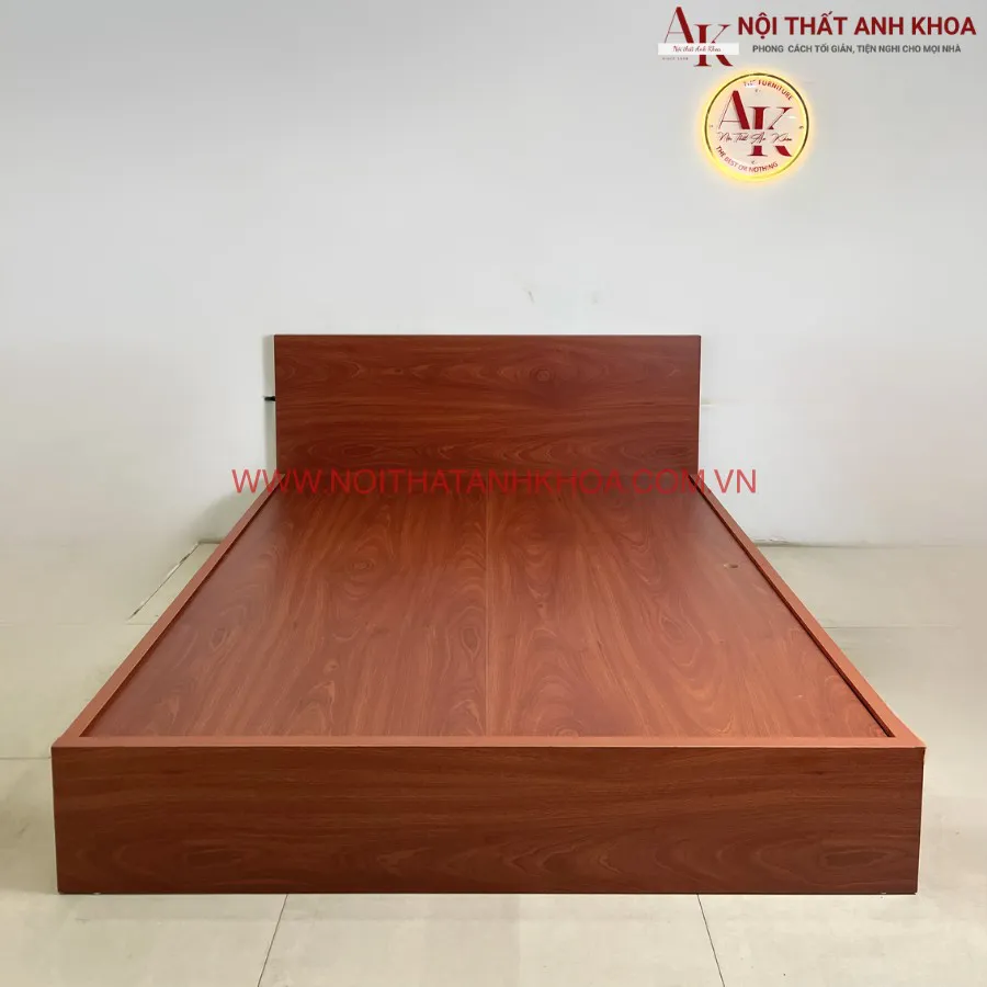 Giường Ngủ Gỗ Công Nghiệp Kèm 2 Ngăn Kéo