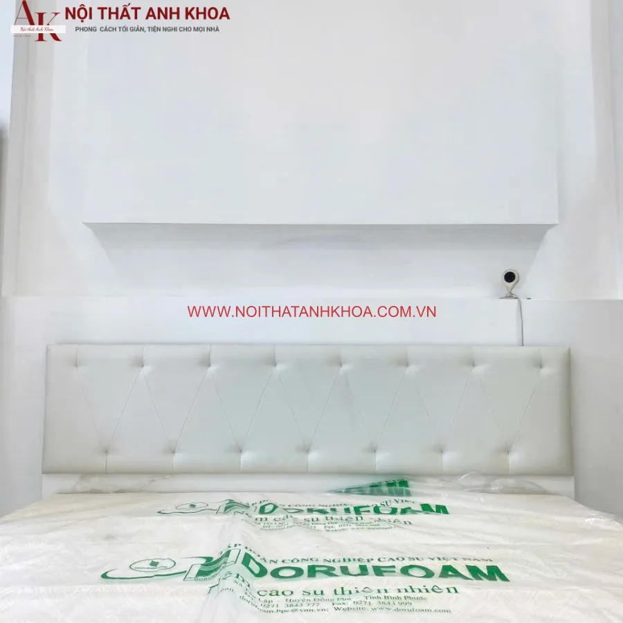 Giường Ngủ Gỗ Tự Nhiên 2 Hộc Tiện Lợi  Hiện Đại Giá Tốt