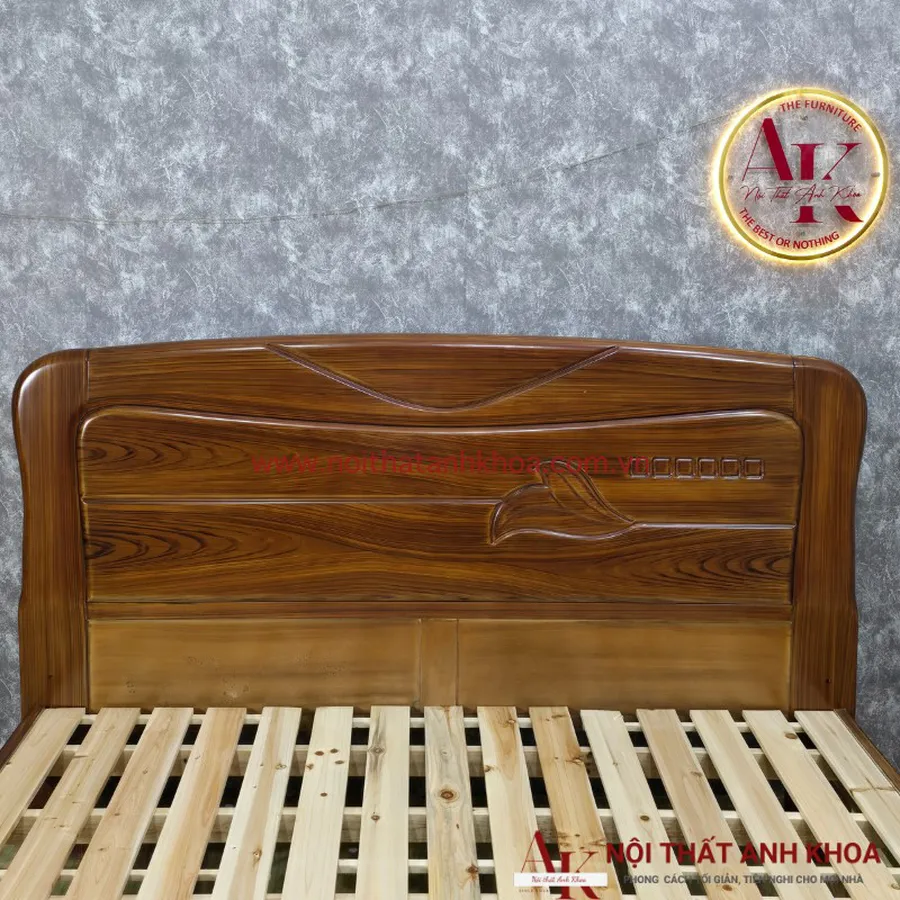 Giường Ngủ Gỗ Tự Nhiên Cao Cấp Giá Tốt