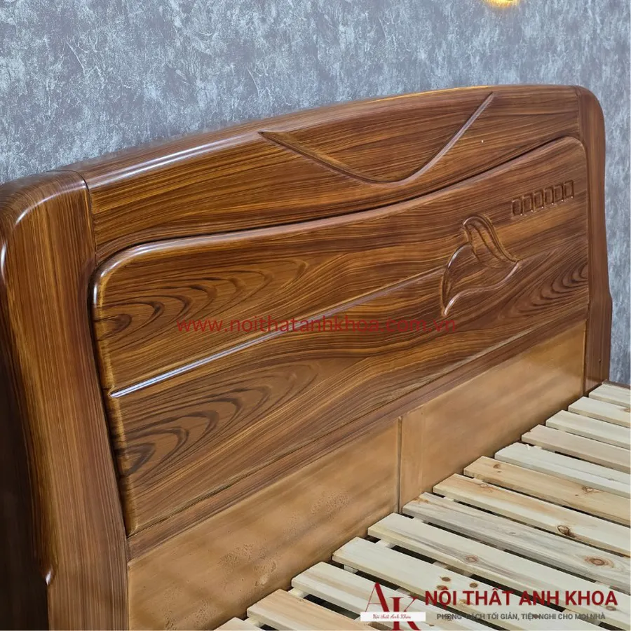 Giường Ngủ Gỗ Tự Nhiên Cao Cấp Giá Tốt
