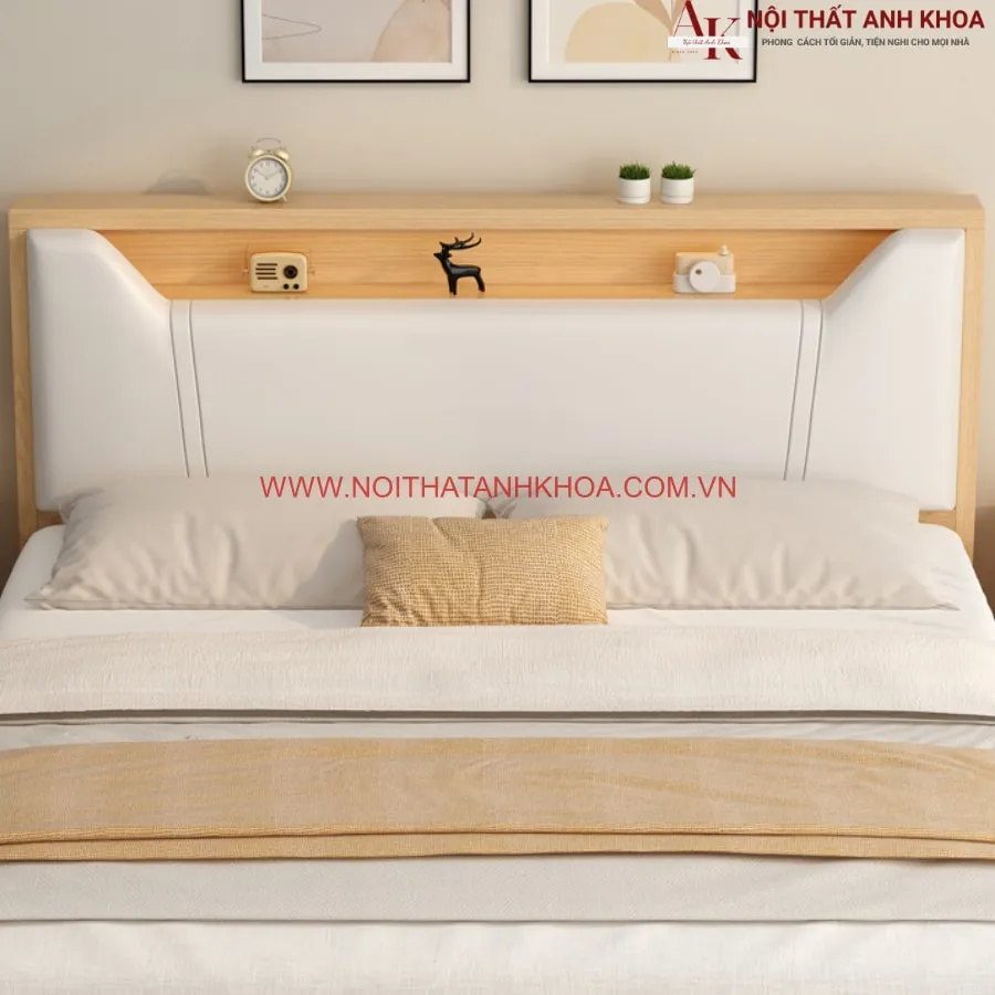 Giường Ngủ Hiện Đại Cao Cấp Gỗ Công Nghiệp Đẹp Giá Tốt