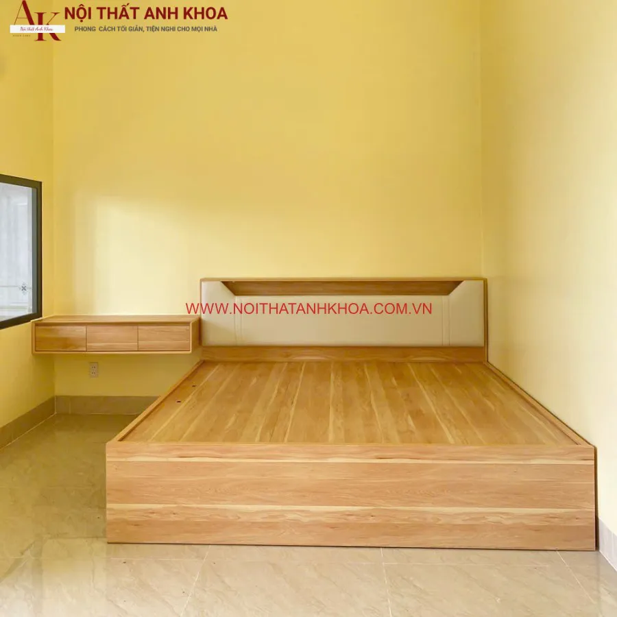 Giường Ngủ Hiện Đại Cao Cấp Gỗ Công Nghiệp Đẹp Giá Tốt