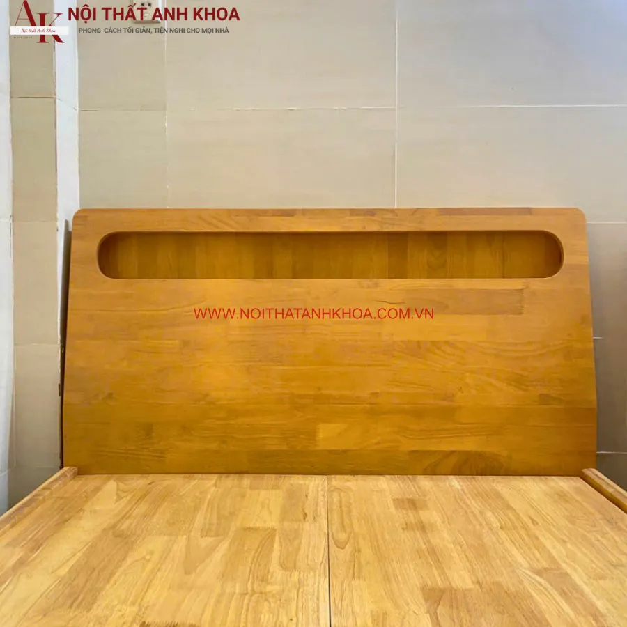 Giường Ngủ Hiện Đại Gỗ Tự Nhiên Hiện Đại Thanh Lịch