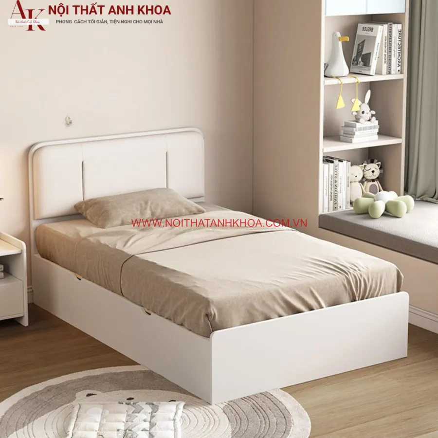 Giường Ngủ Hộp Gỗ Công Nghiệp Đa Dạng Màu Sắc