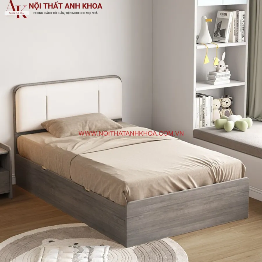 Giường Ngủ Hộp Gỗ Công Nghiệp Đa Dạng Màu Sắc