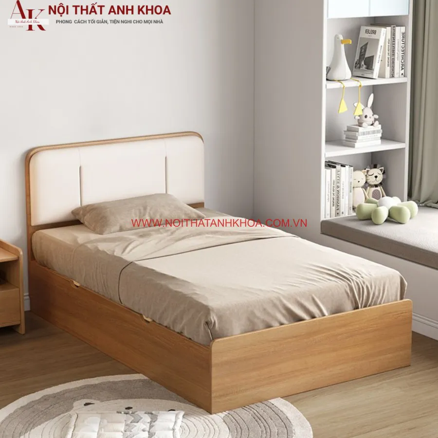 Giường Ngủ Hộp Gỗ Công Nghiệp Đa Dạng Màu Sắc