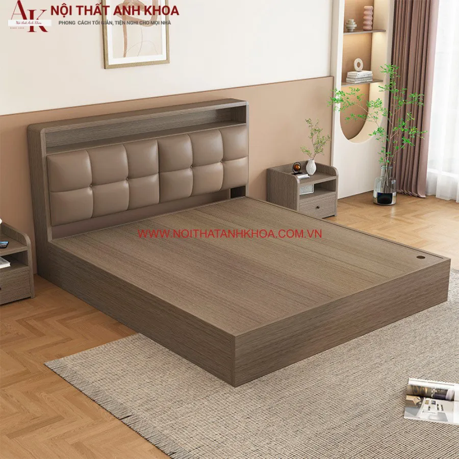 Giường Ngủ MDF Cao Cấp Giá Tốt