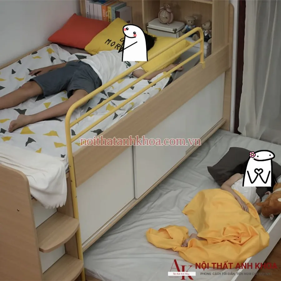 Giường Ngủ Mẹ Bồng Con Thiết Kế Thông Minh Hiện Đại