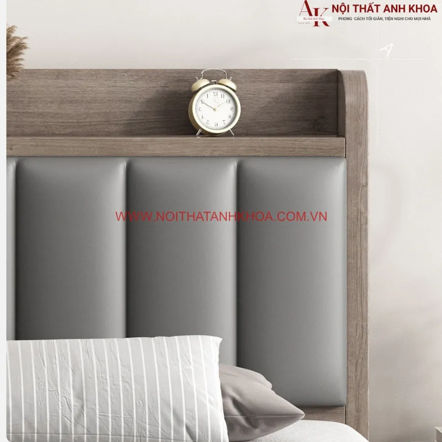 Giường Ngủ Sang Trọng Gỗ Công Nghiệp Giá Tốt