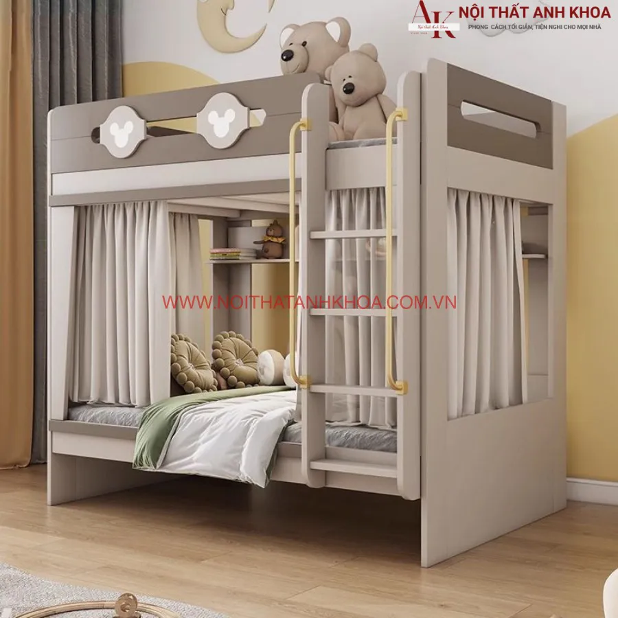 Giường Tầng Con Gái Đẹp Hiện Đại