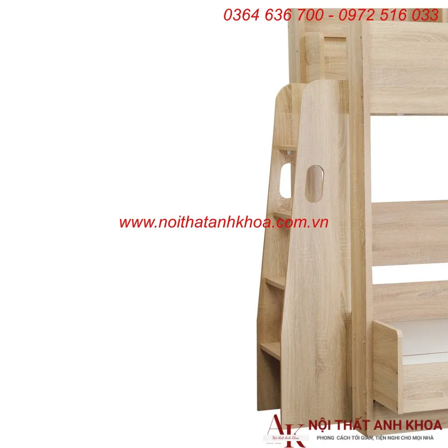 Giường Tầng Gỗ Công Nghiệp Cho Trẻ Em Đẹp Giá Rẻ
