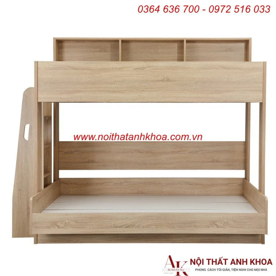 Giường Tầng Gỗ Công Nghiệp Cho Trẻ Em Đẹp Giá Rẻ